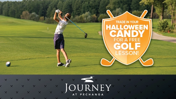 Free Golf Lesson In Exchange For Halloween Candy